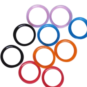 Coloured Finger Rings